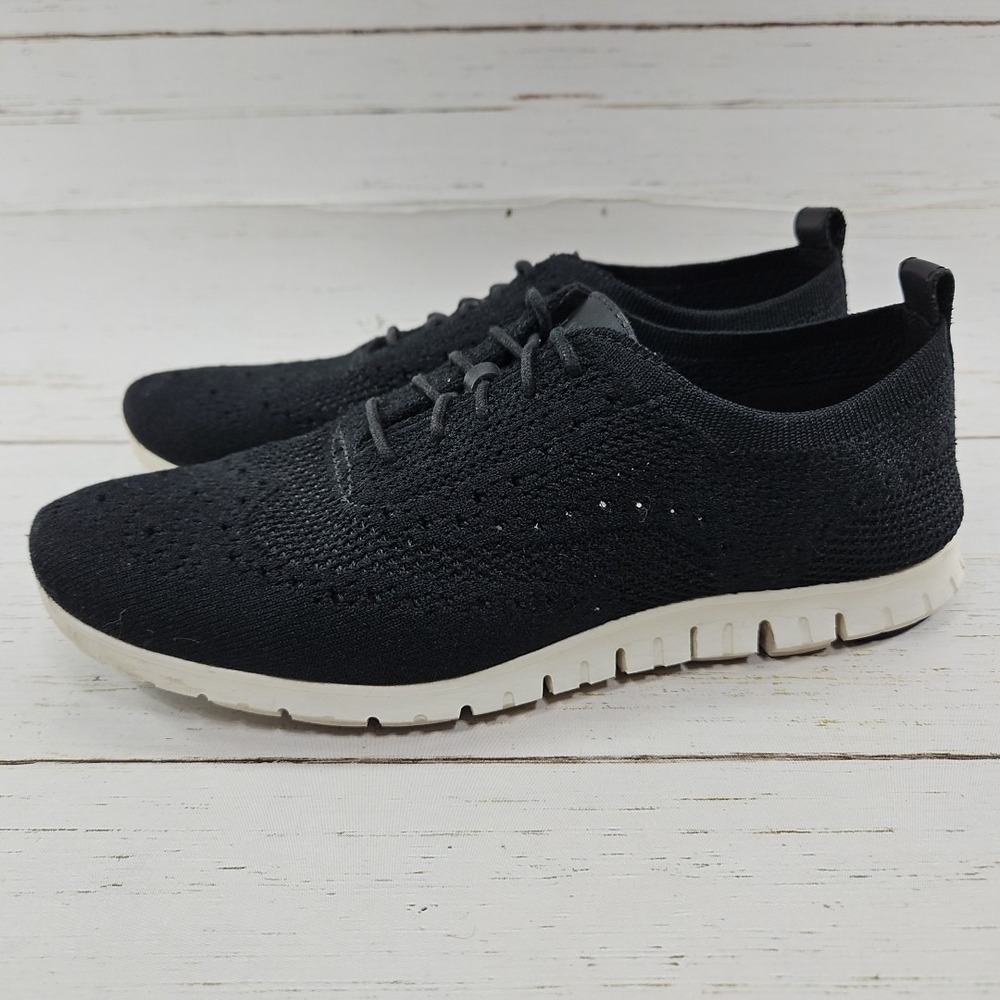Cole Haan Zerogrand Stitchlite Womens 10.5B‎ Black Oxford Sneaker W06723